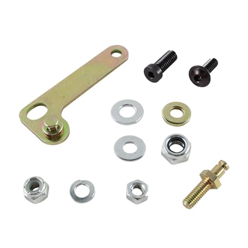 telfair Trans TV Cable Corrector Kit Compatible with Edelbrock Carter Carburetor, Holley 700R4 Ford AOD Linkage Corrector Bracket Replaces AS5-05K - Image 5