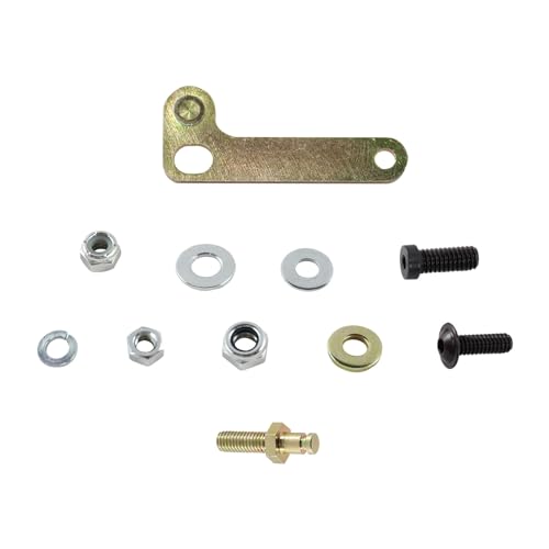telfair Trans TV Cable Corrector Kit Compatible with Edelbrock Carter Carburetor, Holley 700R4 Ford AOD Linkage Corrector Bracket Replaces AS5-05K - Image 3