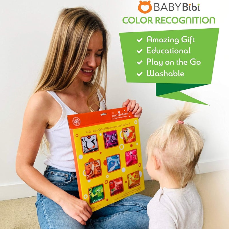 BabyBibi Cloth Books for Babies (Set of 9) - Color Recognition Series. Soft Books for Babies. Touch and Feel Crinkle Paper. Baby Learning Toys/Educational Toys for 3 Months to 4 Years Old - Image 5