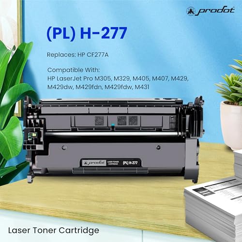 ProDot 277 Toner Cartridge Replaces HP CF277A Compatible with HP M305/M329dw/M405/M407/M429/M429dw/M429fdn/M429fdw/M431 I 3100 Page Yield I 1 Year Warranty (1 PC) - Image 2
