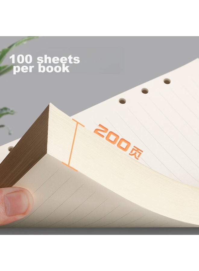 Ujia Loose-leaf Notebook Refill Paper, Lined Blank Thick Replacement Pages For Exam Preparation, Study, Homework, Customizable For Businesses - Image 5