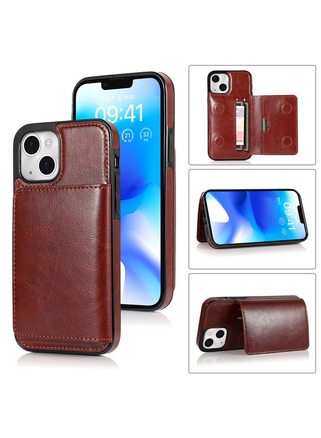S-TOP Case For iPhone 14 Shockproof PU + TPU Phone Case - Image 1