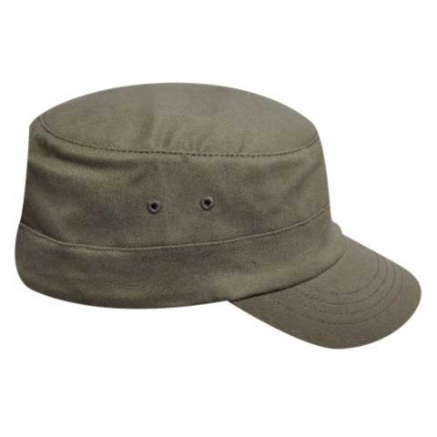 KANGOL قبعة الجيش من قطن كانغول - أخضر / L / XL - Image 3