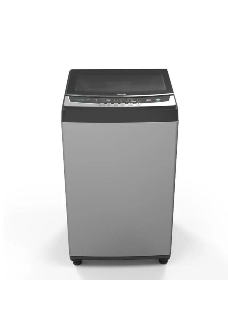 ZANUSSI WASHING MACHINE 8 KG FAMILY CARE TOP LOAD SILVER ZWT80700S 