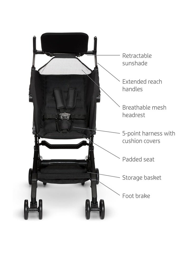 BlueFire Clutch Ultra Compact Lightweight Travel Stroller for Kids Boys and Girls, Black  - Image 4