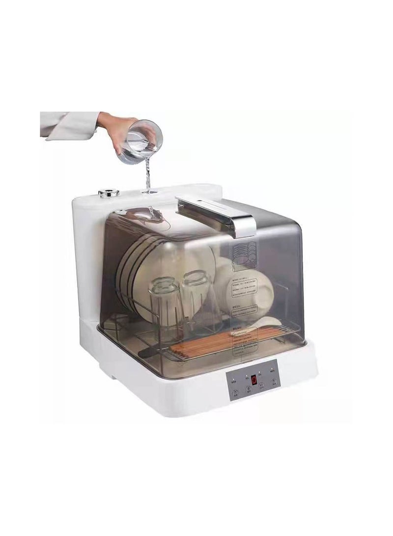 Cool Baby COOLBABY Portable Countertop Dishwasher  Automatic Dishwasher Touch Control One click Cleaning Air drying and Disinfection 8 cleaning procedures Function - Image 2