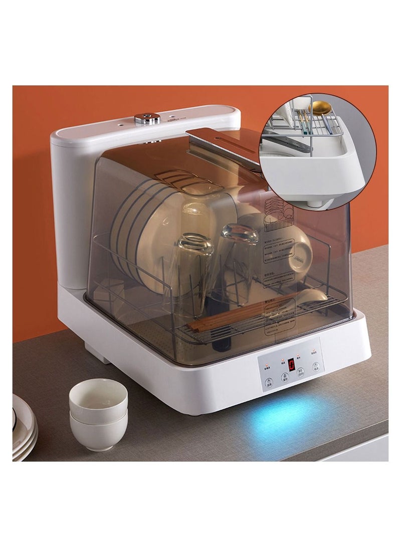 Cool Baby COOLBABY Portable Countertop Dishwasher  Automatic Dishwasher Touch Control One click Cleaning Air drying and Disinfection 8 cleaning procedures Function - Image 3