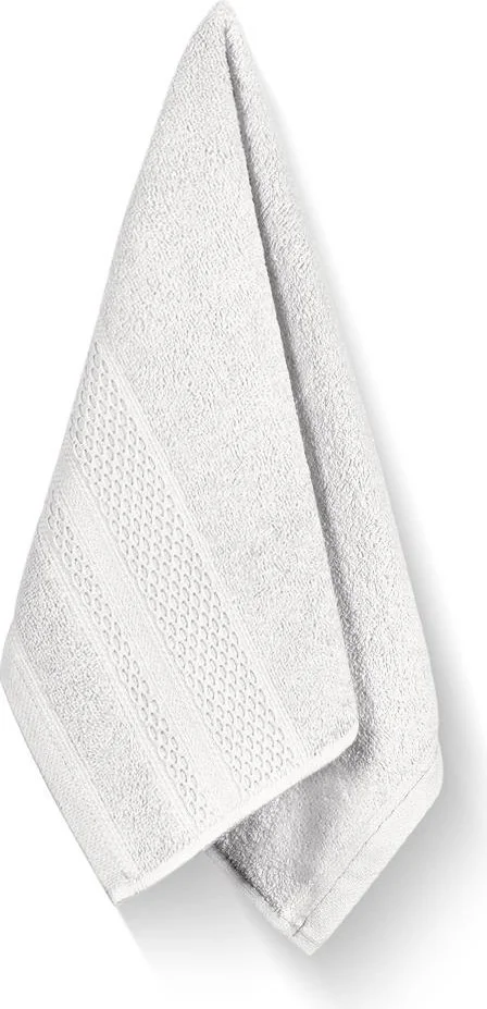 بلونيتي Natural Cotton 3-Piece Bath Towel Set Soft Rare 30 x 50+50 x 90+90 x 150 cm White