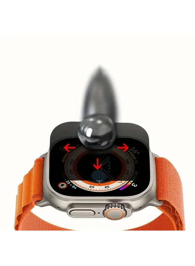 Apple Watch Ultra 49mm 40mm واقي شاشة هيدروجيل مضاد للتلصص - Image 4