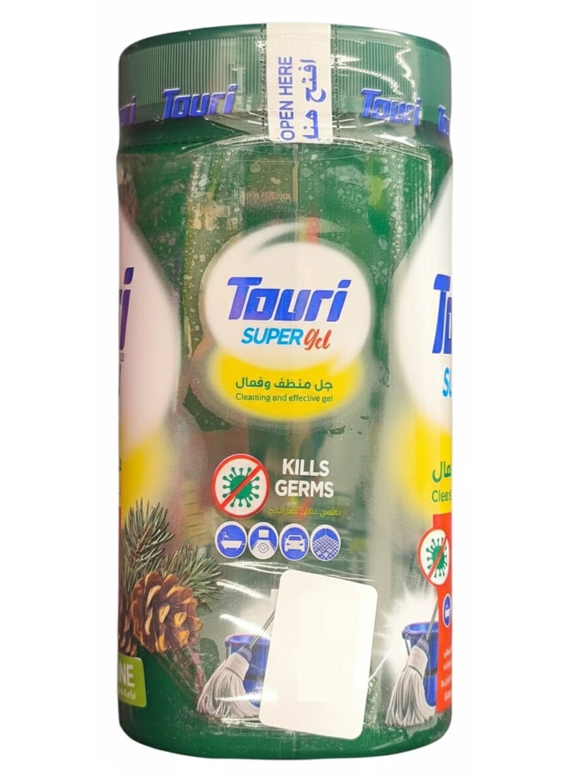 Touri Super Gel Cleansing And Effective Gel Kills Germs Pine Scent 1000g - Image 2