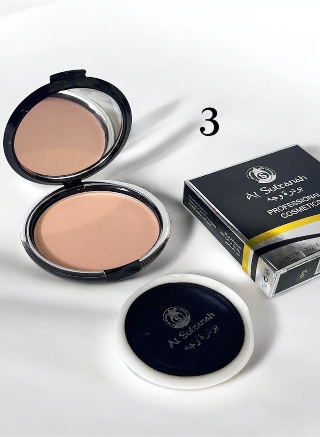 Al sultanah Compact Face Powder No. 03 - SultanaCompact Face Powder No. 03 - Sultana - Image 2