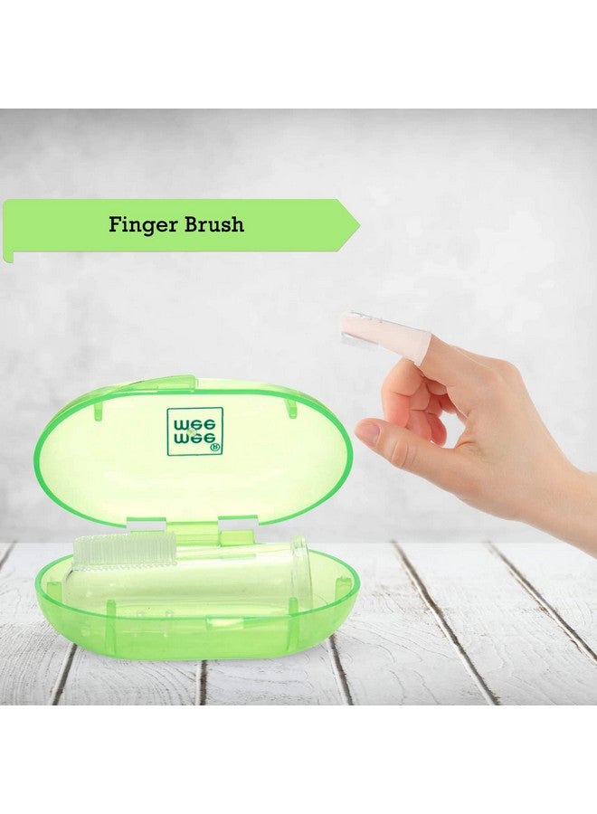 Mee Mee Unique Finger Brush for kids (Pack of 1,Manual) - Image 3