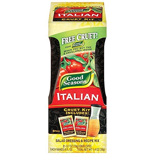 Good Seasons Salad Dressing and Recipe Mix With Cruet, Italian, 2 Count (Pack of 1) - Image 4
