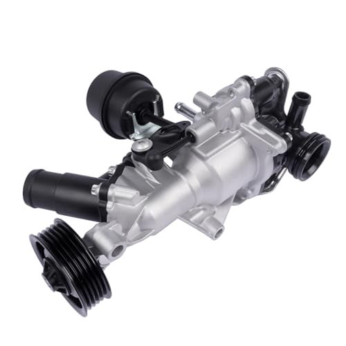 NEWZQ Engine Water Pump 2702000800 2702000000 Replacement for Mercedes A-CLASS (W176) B-CLASS (W246, W242) CLA Coupe (C117) CLA Shooting Brake (X117) GLA-CLASS (X156) - Image 1