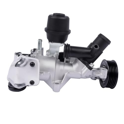 NEWZQ Engine Water Pump 2702000800 2702000000 Replacement for Mercedes A-CLASS (W176) B-CLASS (W246, W242) CLA Coupe (C117) CLA Shooting Brake (X117) GLA-CLASS (X156) - Image 2