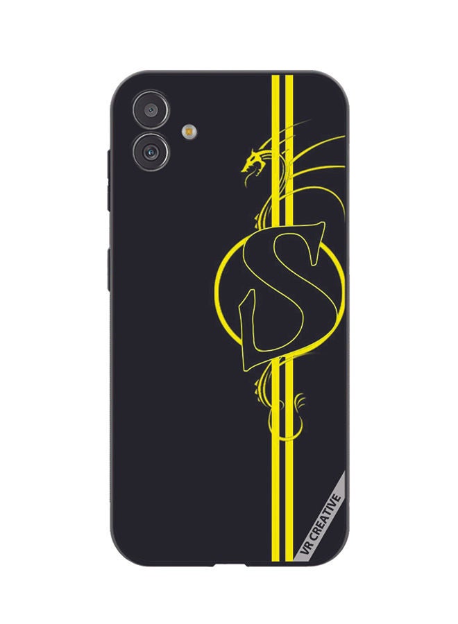 VR CREATIVE Protective Case Cover For Samsung Galaxy M13 5G Letter S Design Multicolour - Image 1