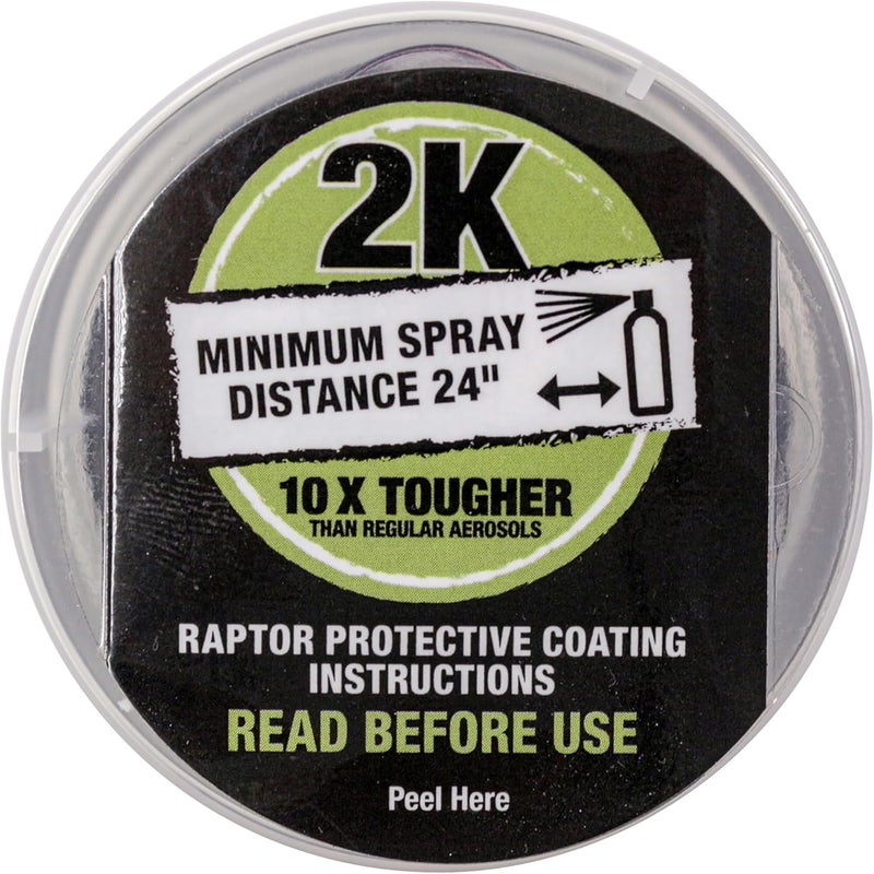 U-POl Raptor 2K Bedliner Aerosol - Protective Coating, Olive Green, 13.2 OZ - Image 4