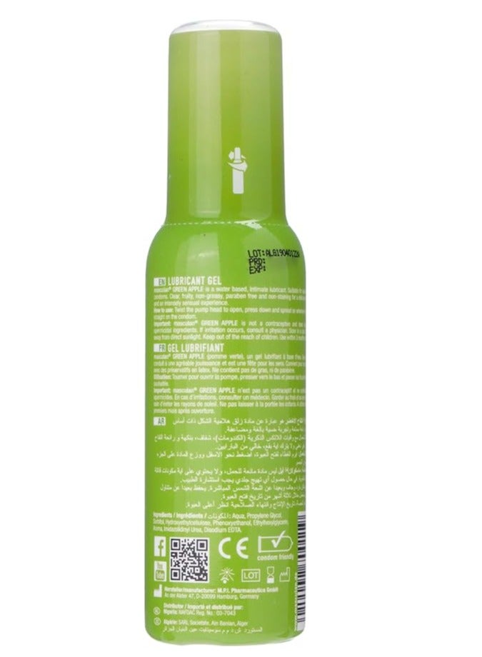 masculan Green Apple Lubricant Gel, 75 ml - Image 2