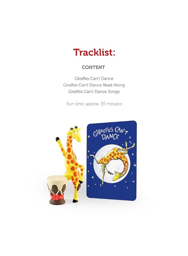 Tonies Gerald the Giraffe Audio Toy Figurine from Giraffes Cant Dance - Image 4