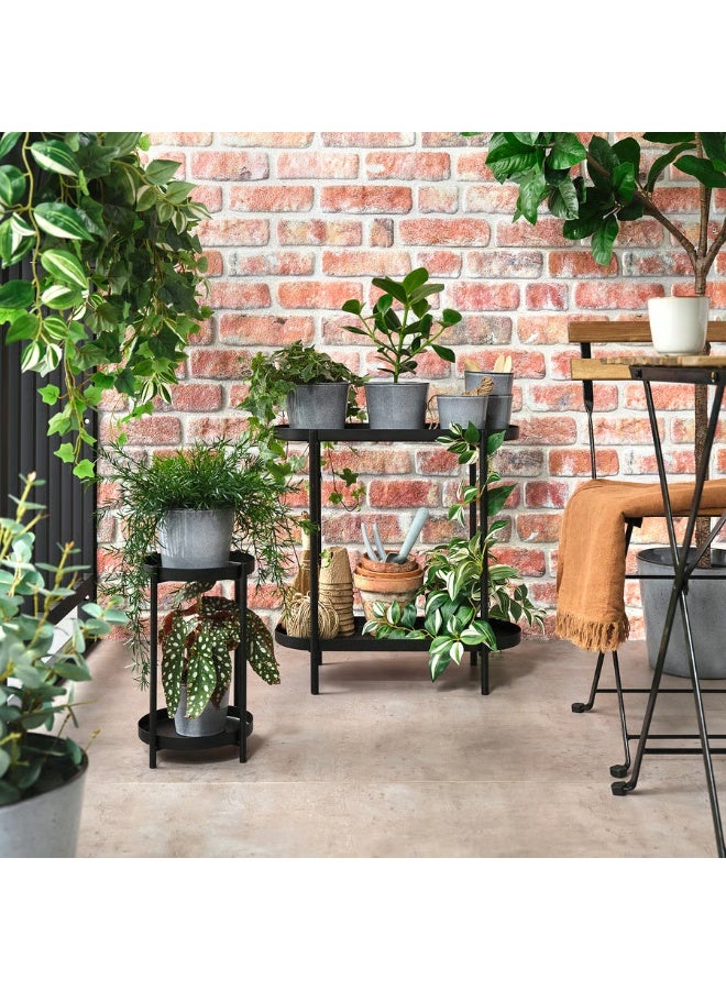 Grey Plant Pot – Indoor & Outdoor Decorative Flower Pot, Durable and Stylish, 9 cm Diameter - Image 2