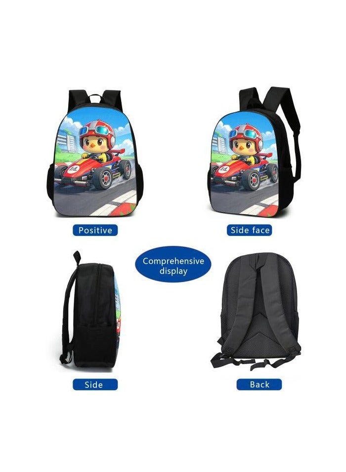 Cartoon style universal three-piece schoolbag - 406  - Image 4