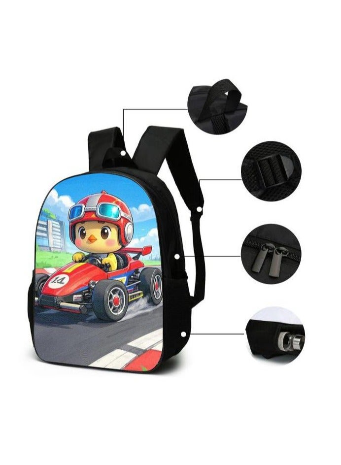 Cartoon style universal three-piece schoolbag - 406  - Image 5