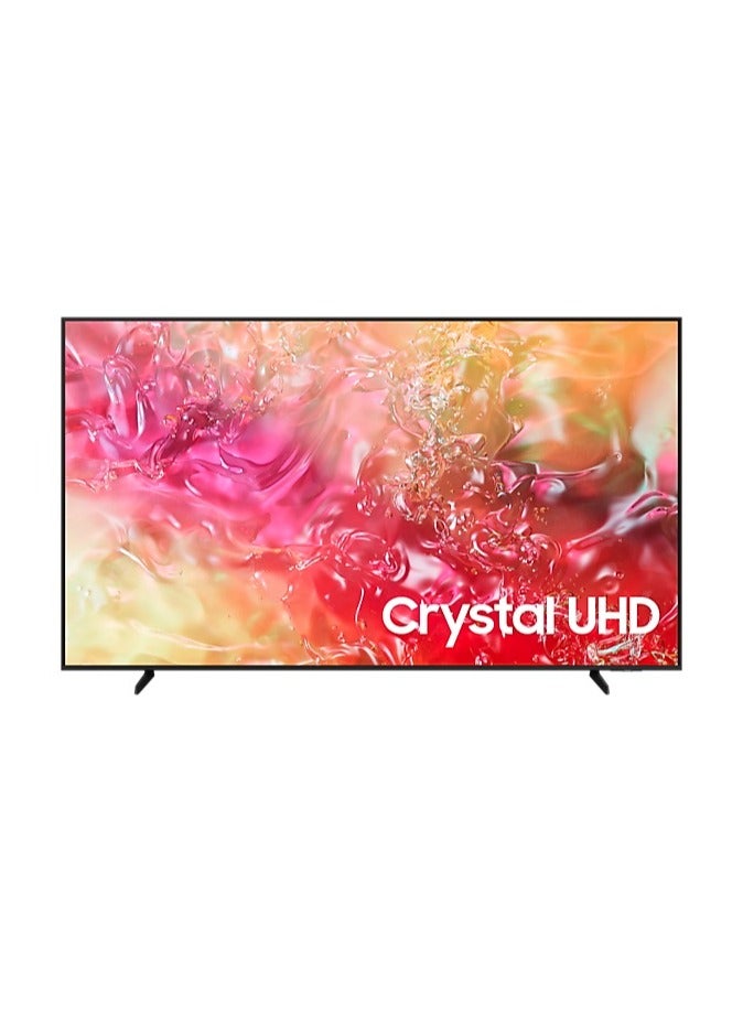 Samsung 60 Inches 4K Crystal UHD Smart LED TV with Built in Receiver- UA60DU7000UXEG Black