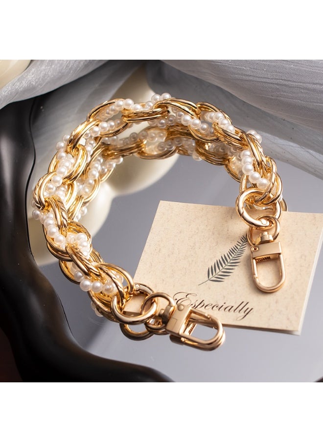 NIBEMINENT Phone Charm/ Chain Strap for Women Girls, Minimalist And Versatile Cell Phone Case Lanyard Wrist Strap 