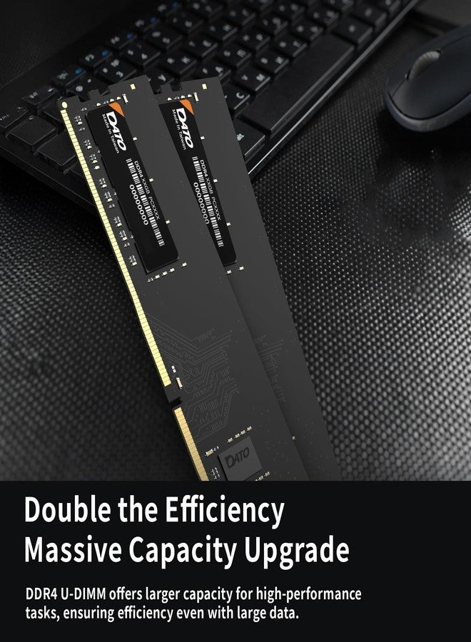 DATO DDR4 RAM 8GB 3200MHz, PC4-25600 CL22 1.2V 288-Pin Non-ECC unbuffered dimm, Desktop Memory Module - Image 4