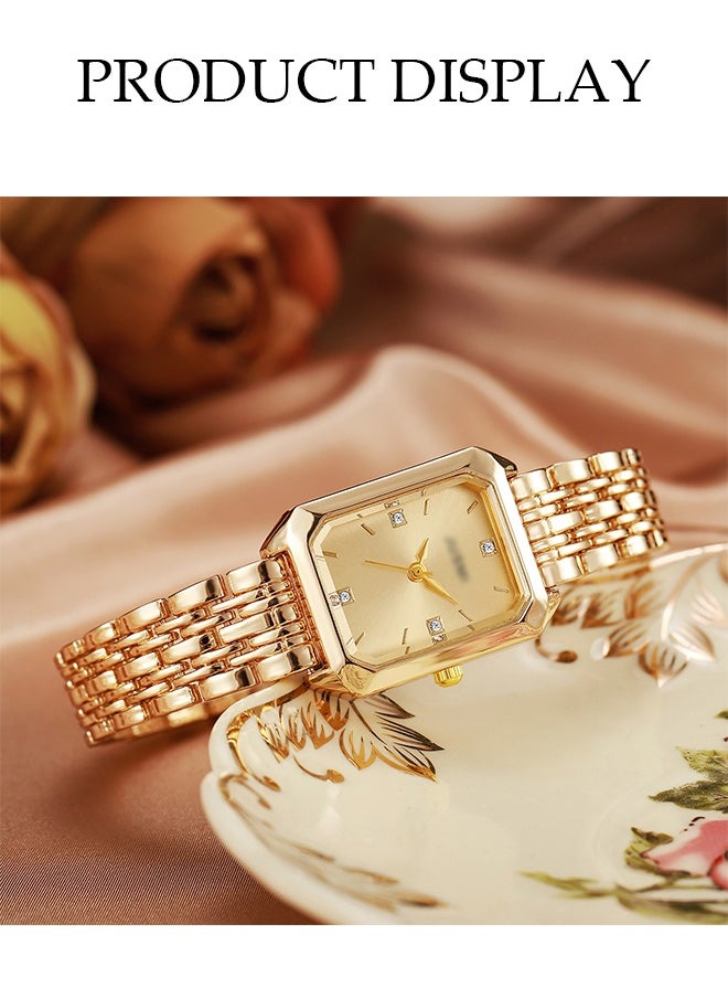 Ladies Watch Set,High End Ladies Watch Set,With Multi-Layer Necklace, Sweater Chain，Bracelet, Earrings, Ring, Suitable For Daily Use,Gatherings, Dates, And Events