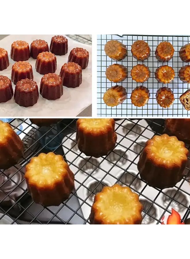 2pcs Silicone Baking Mold For Cake Pudding Ice Cream Jelly Candy Non Stick Oven Safe Kitchen Tool For Baking - Image 2