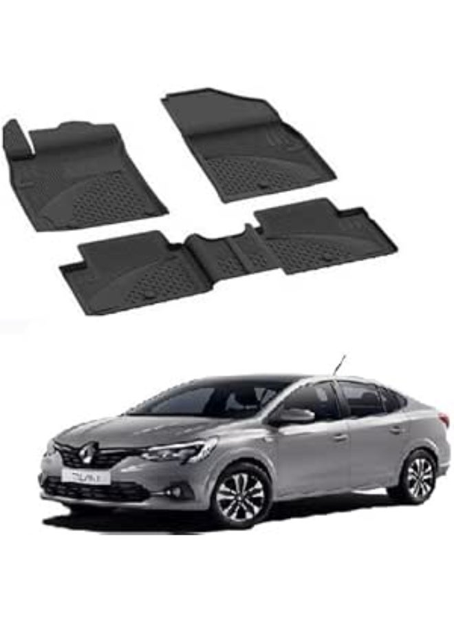 Turkish Sahler TPE Floor Mats Compatible With Renault taliant - Image 1