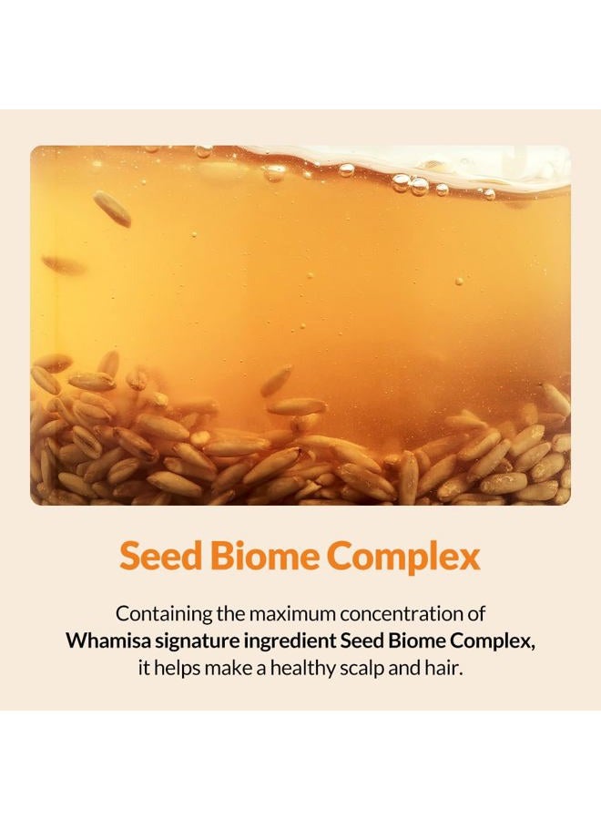 Whamisa Organic Seeds Hair Scalp Tonic - Fermented Postbiotic Formula for Refreshed, Chilled Scalp, Conditions, Promotes Hair Growth, Relieves Dryness (165 ml) - Image 4