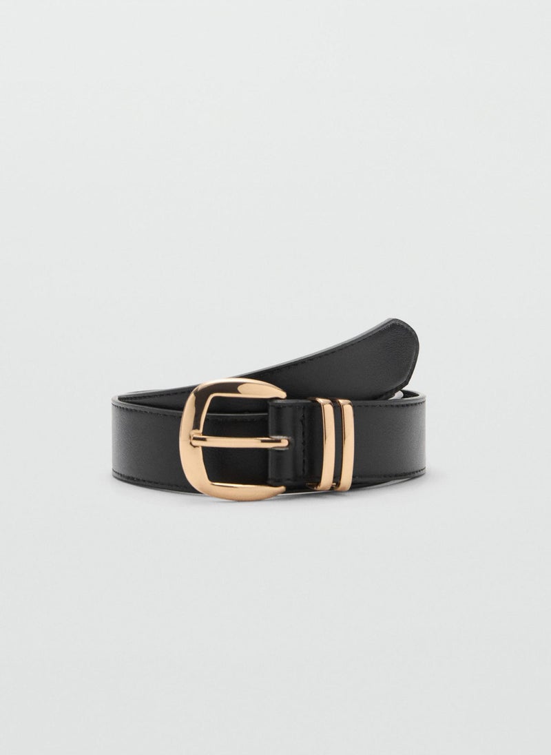 MANGO Metal Buckle Allocated Hole Belt  - Image 1