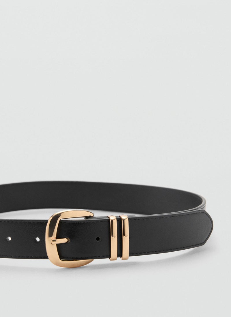 MANGO Metal Buckle Allocated Hole Belt  - Image 4