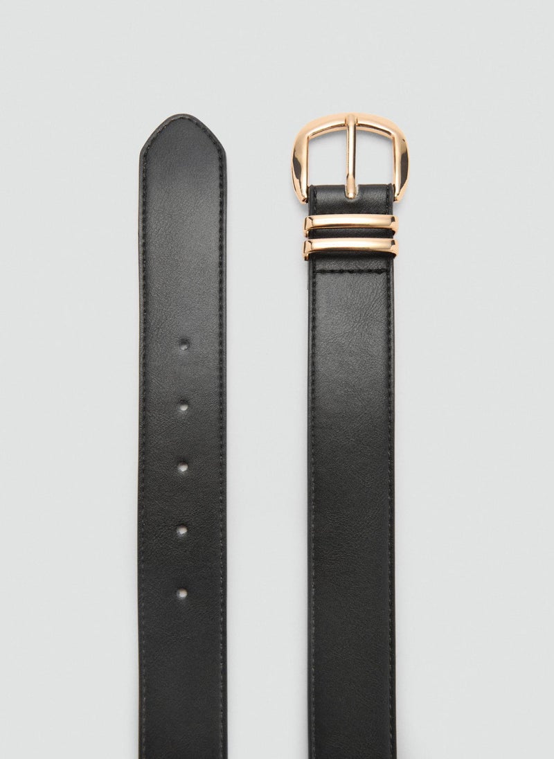 MANGO Metal Buckle Allocated Hole Belt  - Image 3