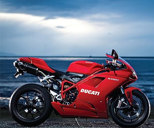 VALIANT COLLECTIONS – Ducati Stickers–Vinyl Decal for Car, Van and Helmet–Indoor and Outdoor use for Long Lasting–Waterproof Stickers for Waterbottle and Laptop – Removable Sticker for Mirror –VC 445 - Image 5