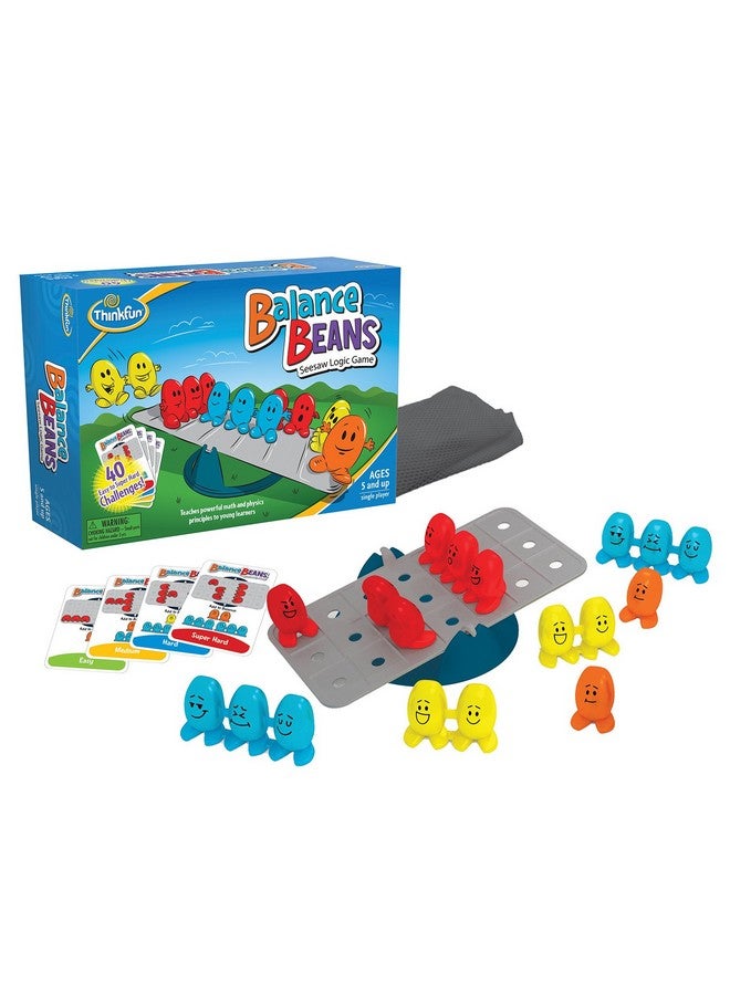 thinkfun Balance Beans Math Game Engaging Pre Algebra Puzzle For Kids Enhances Logical Reasoning & Critical Thinking Award Winning Educational Toy For Ages 5 And Up - Image 1