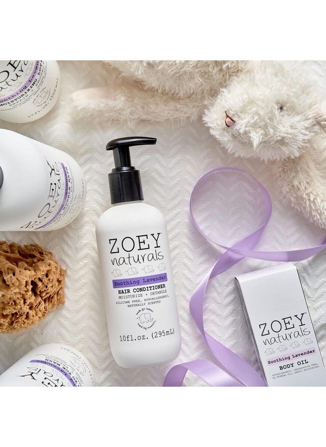 Absolutely Natural Zoey Naturals Soothing Lavender Hair Conditioner For Kids Tearfree Hypoallergenic Parabenfree Cruelty Free Made In Usa  - Image 4