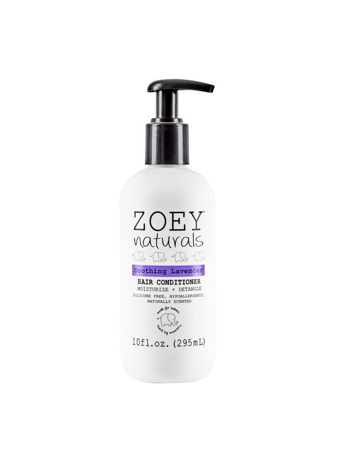 Absolutely Natural Zoey Naturals Soothing Lavender Hair Conditioner For Kids Tearfree Hypoallergenic Parabenfree Cruelty Free Made In Usa  - Image 2