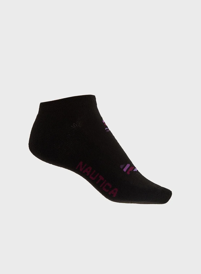 NAUTICA 6 Pack Athletic Low Cut Socks