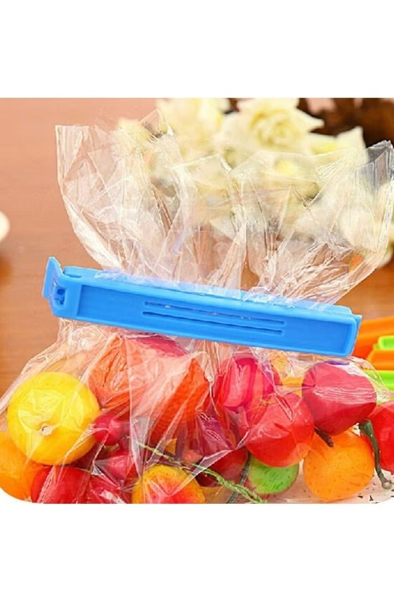 Hoasis 30 PCS Plastic Chip Clips for Food Packages, Curved Design Sealing Bag Clips for Food, Kitchen and Home, Assorted Size Plastic Bag Sealing Clips for Snack Coffee Potato Chip Food Storage Bag - Image 3