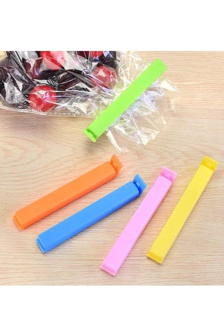 Hoasis 30 PCS Plastic Chip Clips for Food Packages, Curved Design Sealing Bag Clips for Food, Kitchen and Home, Assorted Size Plastic Bag Sealing Clips for Snack Coffee Potato Chip Food Storage Bag - Image 4