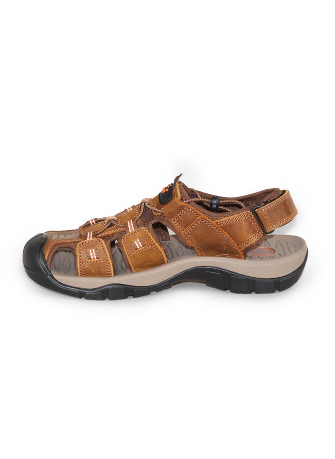 BOTELI Double Buckle Summer Men's Beach Sandals Hiking Outdoor Flat Shoes Big Size 40-45  - Image 5
