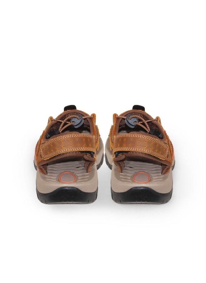 BOTELI Double Buckle Summer Men's Beach Sandals Hiking Outdoor Flat Shoes Big Size 40-45  - Image 3