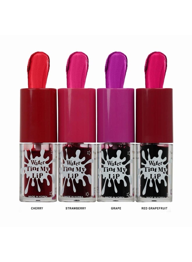 Makeover 22 MakeOver22 Water Tint My Lip Cheek and Lips Set 4 Tints - Image 1
