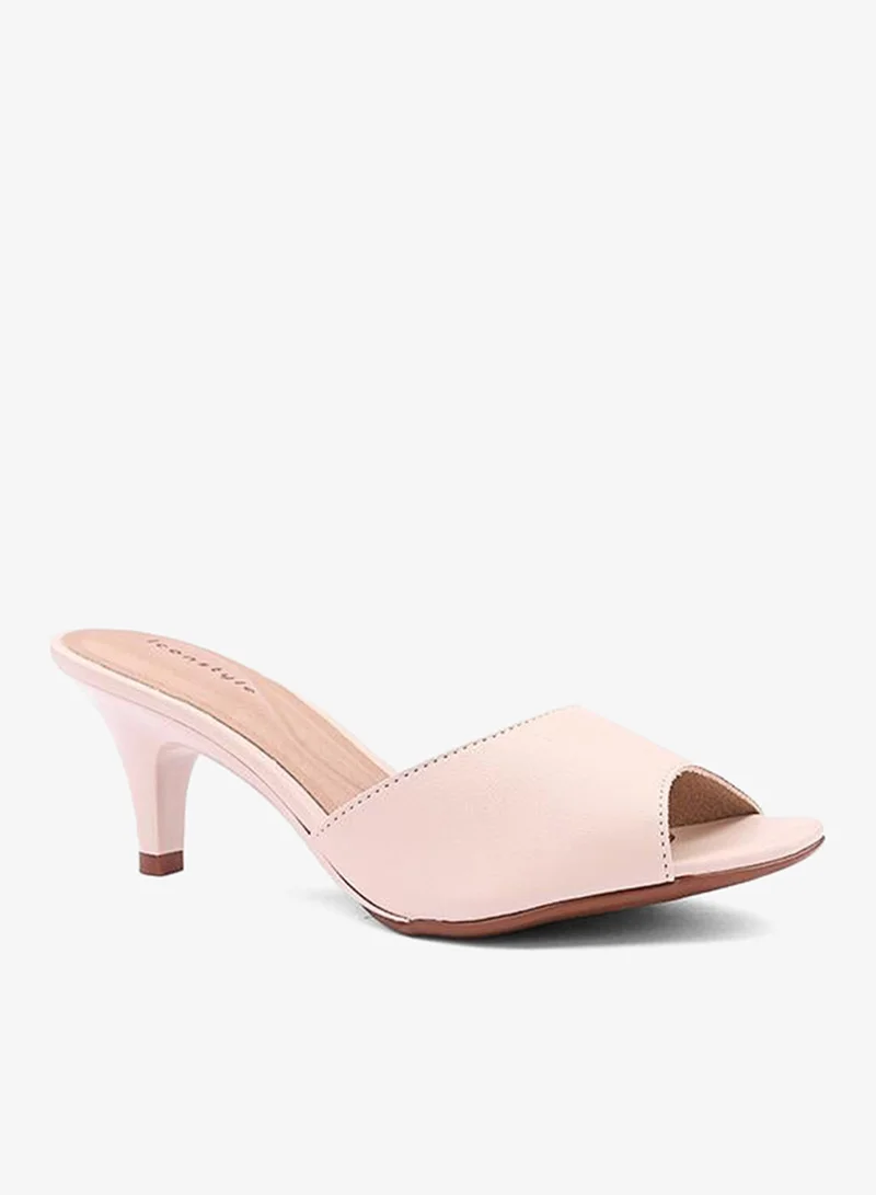 أيقون Women's Versatile Heeled Slipper