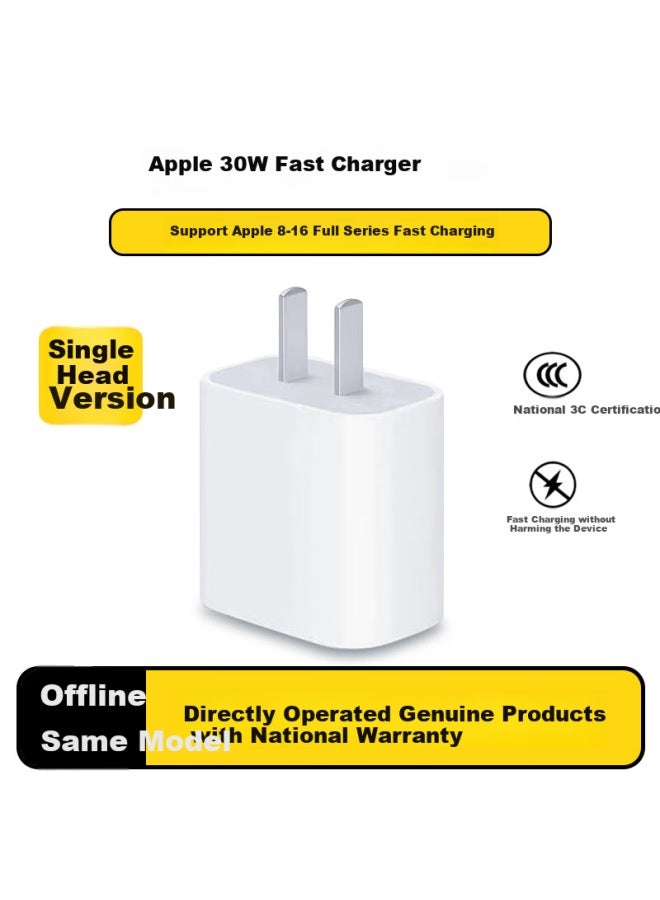 Ky Kangyou Charger, Gallium Nitride 30w Fast Charging, Iphone Charging Head, For 11/12/13/14/15/16/pro/max/plus/ipad