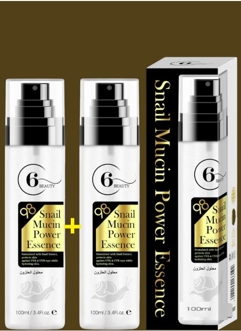 Snail Mucin Power Essence  Two Pieces 100 ML