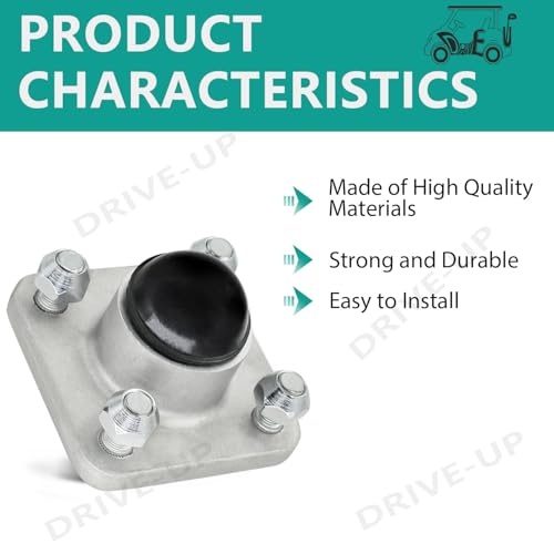 Drive-up Golf Cart Front Wheel Hub for Yamaha G2/G8/G9/G14/G16/G19/G22/G29 Drive Models, OEM JG5-WF511-10-00 JG5-WF511-00 - Image 2